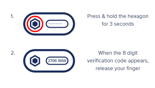 Cashplus Bank Code key instructions