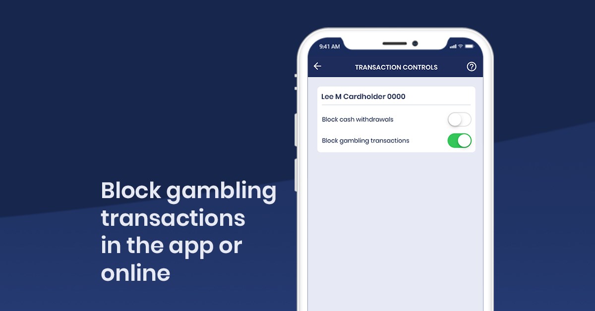 Block Gambling Transactions from your Bank Account
