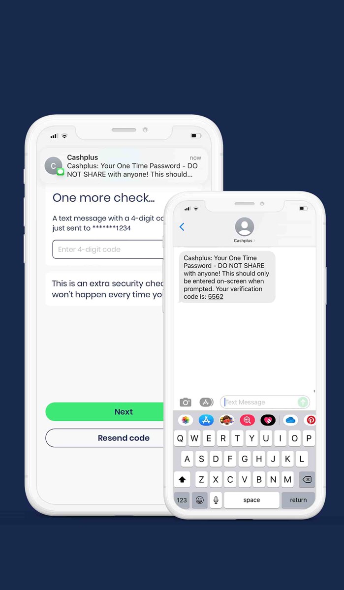 Your Cashplus Bank App - How to log in