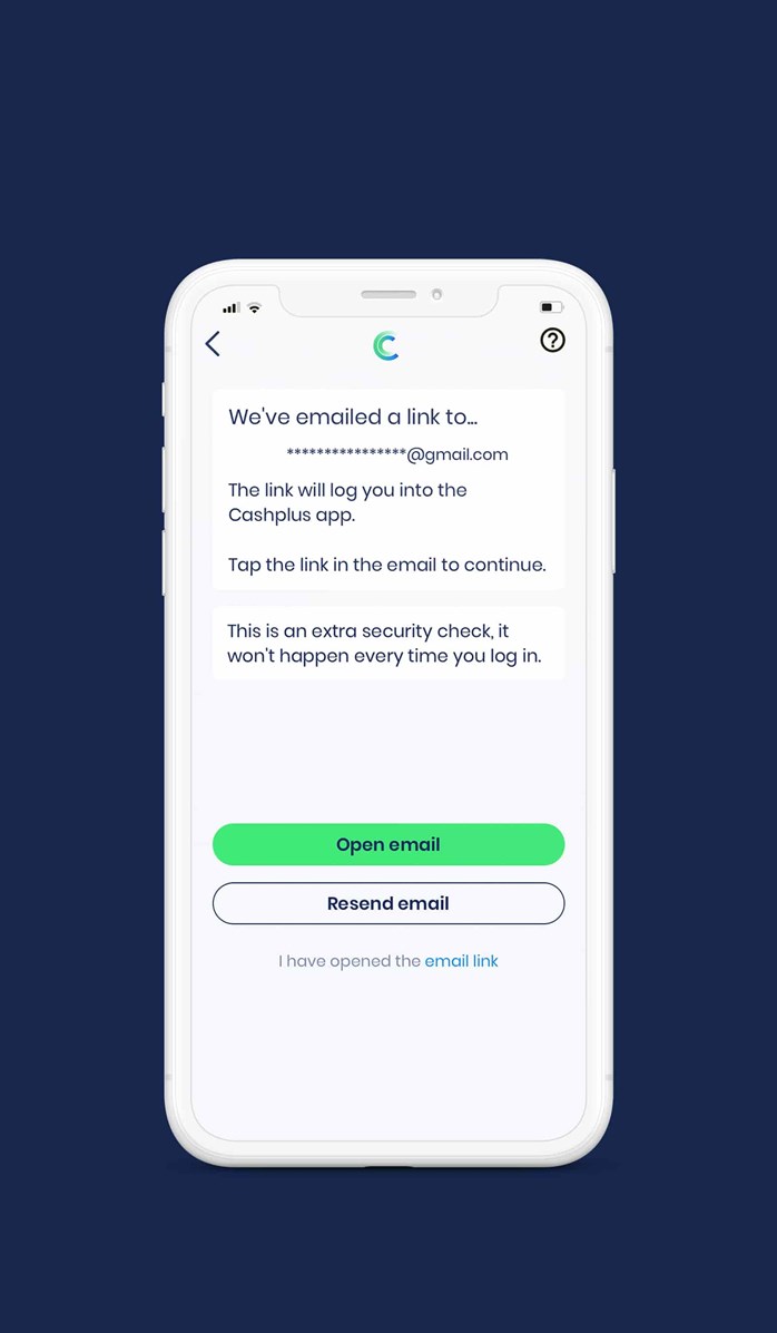 Your Cashplus Bank App - How to log in